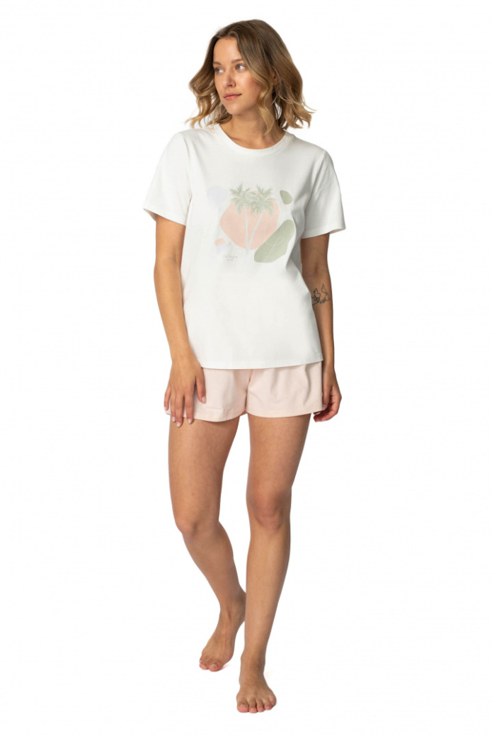 T-shirt damski koszulka z krótkim rękawem z nadrukiem m1